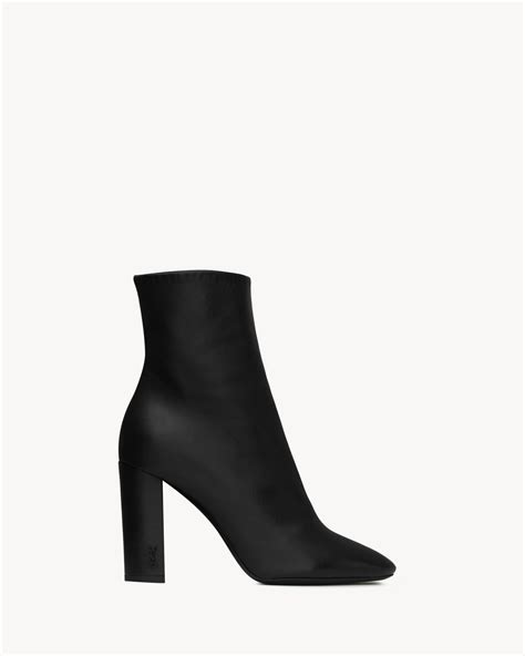 ysl lou ankle boots|YSL platform boots.